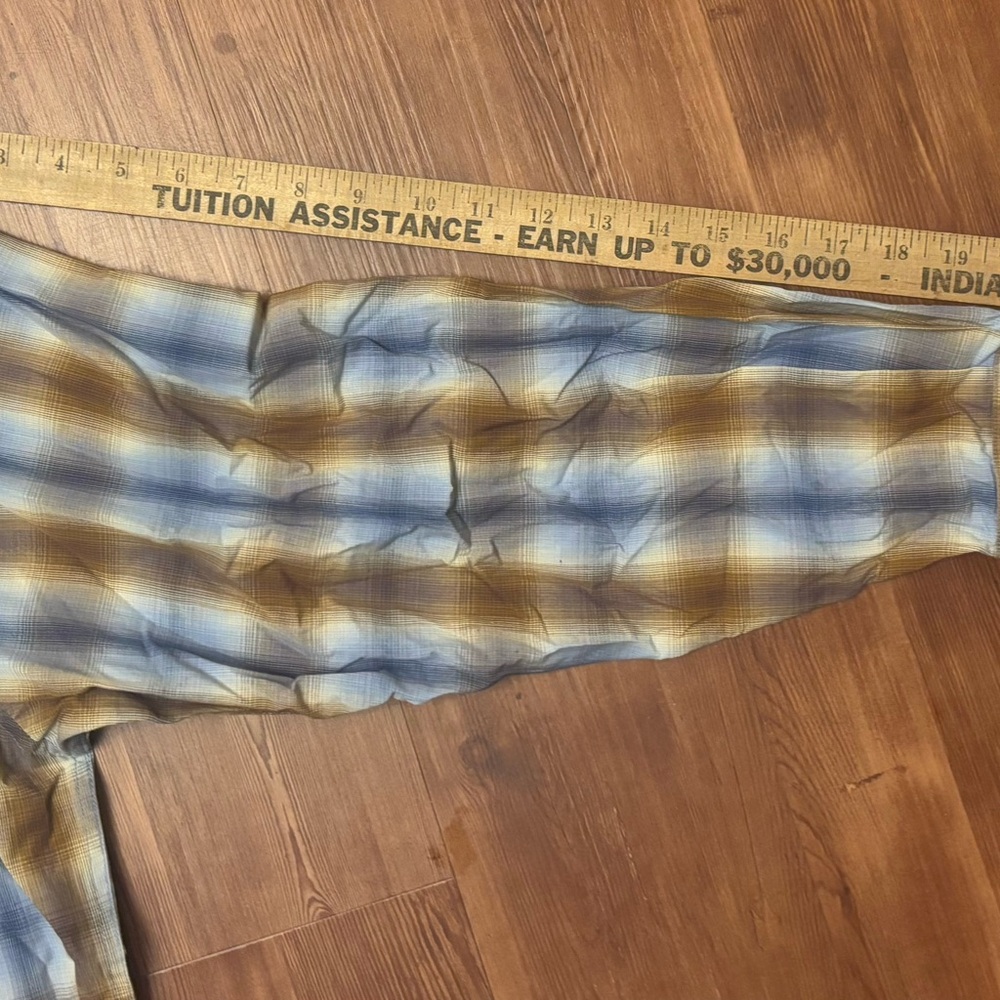 Pendleton Long Sleeve Light Blue Cotton Blend - image 7